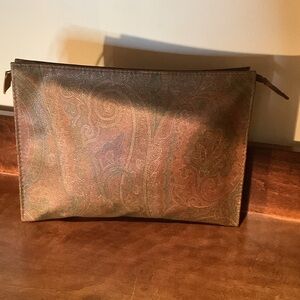 ETRO Cosmetic Paisley bag